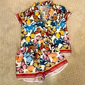 Show Me Your Mumu Sunday Morning PJ’s set Baileys Butterflies